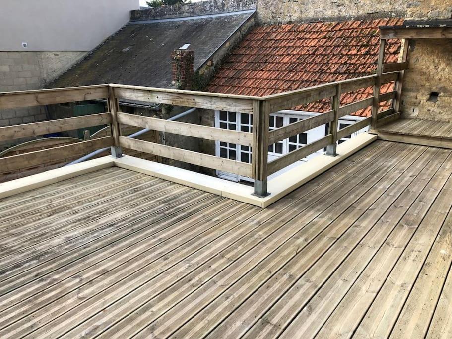 Authentique Maison De Pecheur A Port-En-Bessin 外观 照片