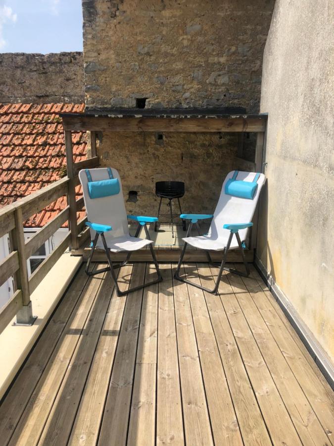 Authentique Maison De Pecheur A Port-En-Bessin 外观 照片